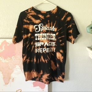 Disneyland World Splash Mountain Tie Dye T-Shirt